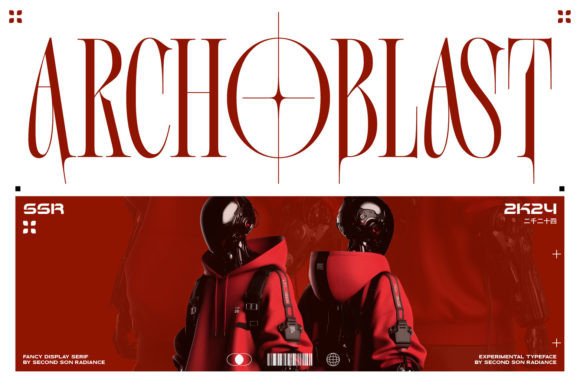 Archoblast: An Elegant Display Serif Font for Publishers