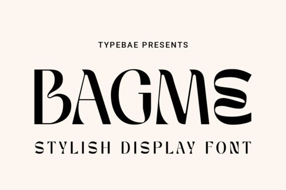 Bagme Typeface Brings Warmth to Editorial Design