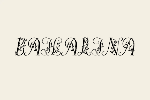 Bailarina Serif Font for Antique Web Typography