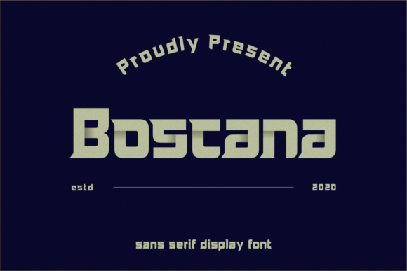 Boscano: A Bold Modern Font for Business Owners