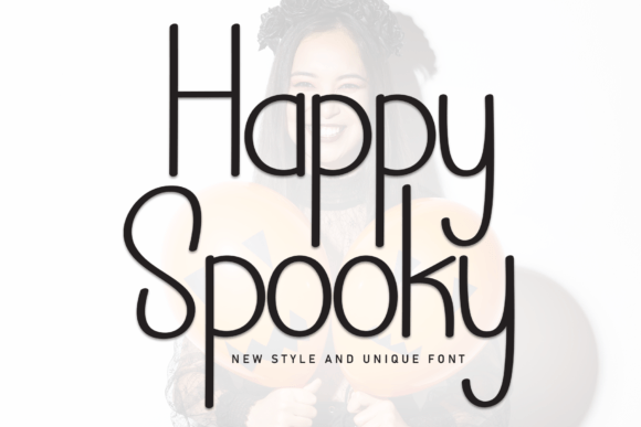 Happy Spooky Typeface: A Playful Handwritten Font for Web Design
