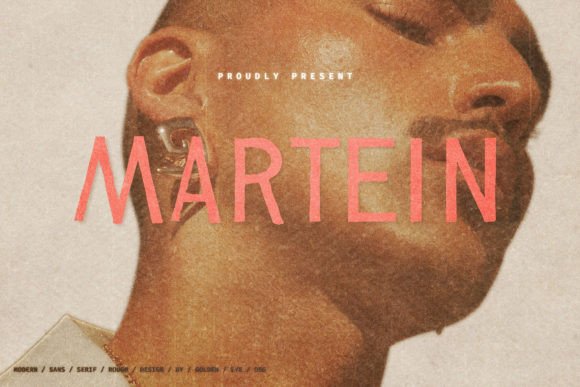 Martein: A Rough Sans Serif That Feels Like a Thoughtful Pause