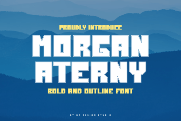 Morgan Aterny: The Bold Display Font Crafters Love
