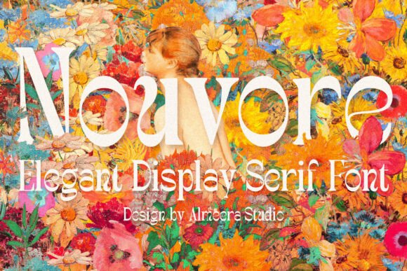 Nouvore Serif Font for Handmade Labels & Printables