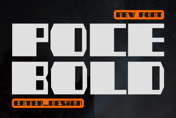 Poce Bold: The Display Font That Makes Your Campaign Stand Out
