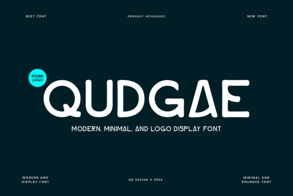 Qudgae Font: A Bold, Trustworthy Display Typeface for Small Businesses