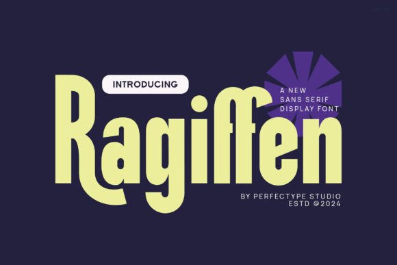 Ragiffen: A Bold Sans Serif Font for Digital Impact
