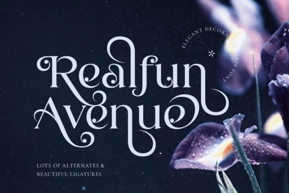 Realfun Avenue: A Serif Font That Feels Like a Maker’s Secret