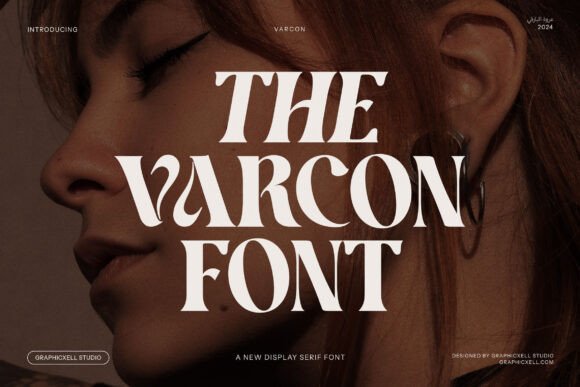 Varcon: A Distinctive Serif Font for Digital Branding