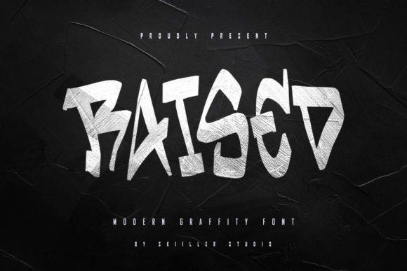 Why Raised Is the Decorative Font Your Craft Projects Need